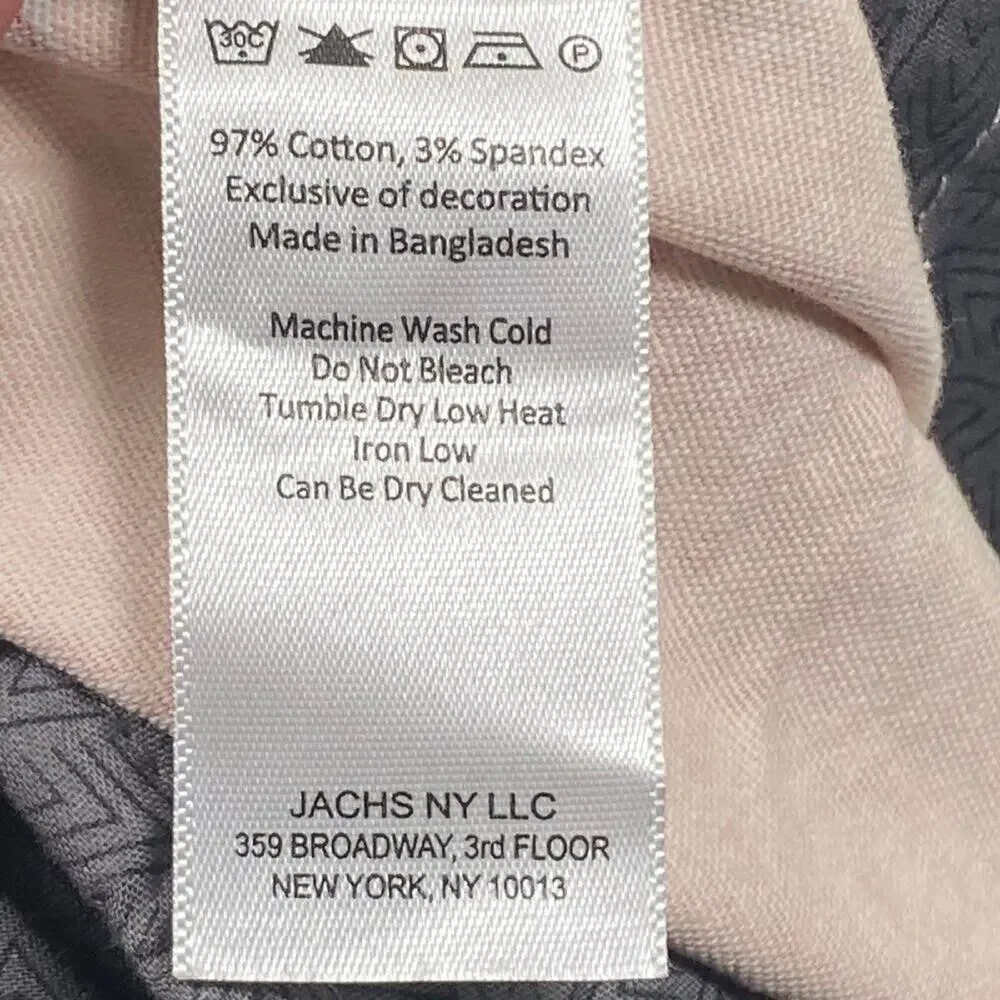 JACHS NY Bleecker Shorts Surfboard Print Casual Pink Shorts Size 30 33x8 NWT